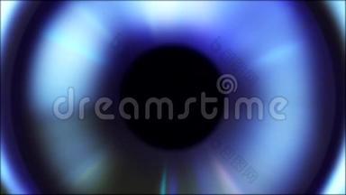 蓝光环绕黑洞蓝光运动